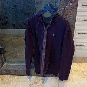 John Varavatos Zip-Up Hoodie